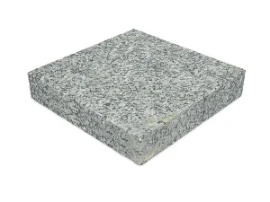 Granitowa chodnikowa płomieniowana jasnoszara STRZEGOM (120x60x8)