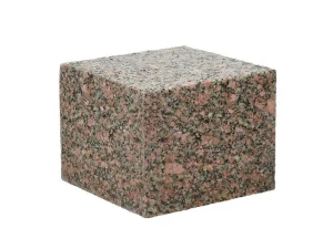 Kostka granitowa cięta płomieniowana brązowy BOHUS (10x10x10)