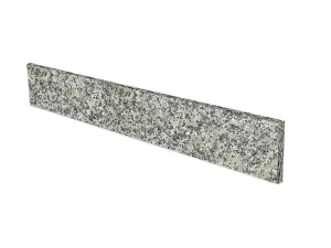 Granitowa okładzinowa płomieniowana jasnoszara STRZEGOM (130x14x4)