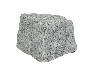 Granitowa łupana jasnoszara STRZEGOM 15/17/8 (16x16x8)