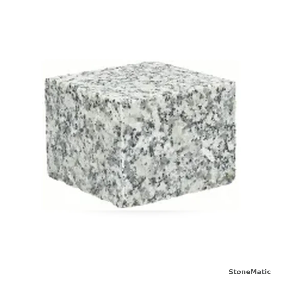 Kostka granitowa łupana jasnoszara STRZEGOM 8/11 (10x10x10)